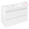 Sapho EZARA umývadlová skrinka 78x54x39cm, biela lesk EZ792-3030