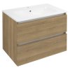 Sapho EZARA umývadlová skrinka 69,8x52x46cm, dub cuneo EZ701-2525