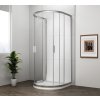 Polysan EASY polkruhová sprchová zástena 900x900mm, číre sklo EL4615
