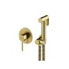 BESCO Set s bidetovou sprškou VEO zlatá brúsená BABBVZBZ