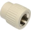 WAVIN EKOPLASTIK PPR adaptér 50mm, 6/4", s kovovým závitom vnútri, zvárateľný, voda, PP-R, SZI05050RCT