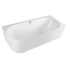 Polysan SUSSI R rohová stojaca vaňa liaty mramor 170x70x49,5cm, biela 90177R