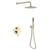 BESCO Podomietkový sprchový set SLIM DECCO/ILLUSION II Zlatá lesklá BABPDIIIJZ