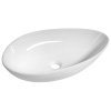 CERASTYLE OVALI keramické umývadlo 61x34cm, biela TU0721