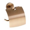 Sapho X-ROUND COPPER držiak toaletného papiera, s krytom, meď mat XR732PG