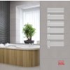ELIZ EBR 800 AG-W elektrický kúpeľňový radiátor, plochý, biely, IP44, 800 W
