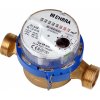 ENBRA ER-AM bytový vodomer DN20, G1", l=130mm, Q3=4m3/h, jednorázový prietok, suchobežný, studená voda 30°C, s prípravou pre rádio, M-BuS, impulzný modul, 106020030