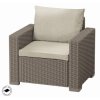 Záhradné kreslo Keter California Cappuccino 2ks, 610041