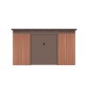Záhradný domček G21 GRAH 915 - 340 x 269 cm, hnedý, 6390096