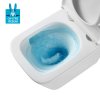 Mereo WC set - Smart flush rimless WC hranaté, modul pre sadrokartón, hranaté tlačidlo biela/chróm MM02NSETRT330