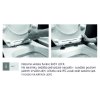 Mereo WC set - Smart flush rimless WC oblé, modul pre sadrokartón, biele oválne tlačidlo MM02NSETRT210