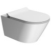 GSI KUBE X závesná WC misa, GeniusFlush, 36x55cm, biela dual-mat 941309