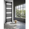 Aqualine DIRECT vykurovacie teleso s bočným pripojením 600x1680mm, čierna mat ILR66B
