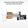 Extender WiFi TP-Link Mercusys ME25BE AP/Extender/Repeater, WiFi7, BE3600, 1x GLAN, 52440056