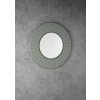 Sapho LUMIRO STRIP guľaté zrkadlo s LED osvetlením v ráme, priemer 90cm, verde LR950-4444S