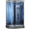 Aplomo Monster Silver L/P 120x88x220 Parný masážny sprchový box Orientácia: pravá, MO-02188GSP