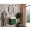 Lavedo Tessera Green 60 kúpeľňová skrinka s umývadlom, TSR-60_EMERALD_GREEN
