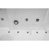 Hydromasážna vaňa Globe 170×80 - rohová asymetrická so skleneným čelom | Aplomo Orientácia: pravá, MO-1242P