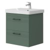 Lavedo Melony Green 60 kúpeľňová skrinka s umývadlom, ML-60-GR