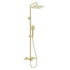 Aplomo Nemo sprchový set s termostatickou vaňovou batériou, brúsené zlato, NAC_R1HT