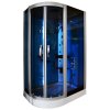 Aplomo Trixy Blue 120x85x215 masážny sprchový box Orientácia: pravá, MO-18218
