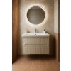 Lavedo Aria Air Mokko 65 kúpeľňová skrinka s umývadlom, ARIA-MOKKO-TPB-2-D-65