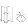 31947 5 sprchovy box aplomo evora white nakres