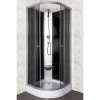 Kerra Evora čierny sprchový box Veľkosť rohu: 80x80cm, 31944_80X