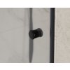 Sprchové dvere Besco Sinco, čierne Veľkosť sprchových dverí: 90 cm, DS-90-B