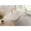 Besco Ziva 160x75 voľne stojaca akrylátová vaňa, WWA-160-ZKC