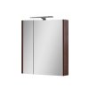 Zrkadlová skrinka Lavedo Senator 60 s osvetlením, BROWN60O2