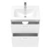Lavedo Afina Piedra White 70 kúpeľňová skrinka s umývadlom, AF-70-PIE-WH