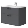 Lavedo Afina Piedra Grey 80 kúpeľňová skrinka s umývadlom, AF-80-PIE-GR