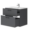 Lavedo Afina Piedra Grey 70 kúpeľňová skrinka s umývadlom, AF-70-PIE-GR