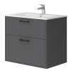 Lavedo Afina Piedra Grey 70 kúpeľňová skrinka s umývadlom, AF-70-PIE-GR
