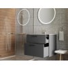 Lavedo Afina Piedra Grey 60 kúpeľňová skrinka s umývadlom, AF-60-PIE-GR