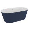 Polimat Uzo voľne stojaca akrylátová vaňa 160x80, modrá, 00516