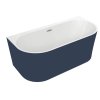 Polimat Sola I voľne stojaca akrylátová vaňa, modrá Dĺžka vane: 160 cm, 00513