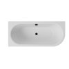 Besco Avita A-line voľne stojaca akrylátová vaňa so sifónom, prepadom B&W Dĺžka vane: 170 cm, Orientácia: pravá, WAA-17ABPN
