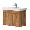Lavedo Florida Wotan Dub 70 kúpeľňová skrinka s umývadlom, FLO-70WO