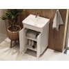 Lavedo Trinity White 45 kúpeľňová skrinka s umývadlom, TRN-45W