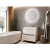 Lavedo Neo White 80 kúpeľňová skrinka s umývadlom, NEO-80W