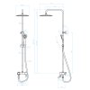Aplomo Nortes sprchový set s vaňovou batériou, chróm, PKN01OB
