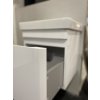 Lavedo Vivace White Air 50 kúpeľňová skrinka s umývadlom, lesklá, VIV-TP-1-D-50-WH