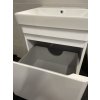 Lavedo Vivace White Air 50 kúpeľňová skrinka s umývadlom, lesklá, VIV-TP-1-D-50-WH