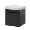 Lavedo Vivace Air 50 Antracit - závesná kúpeľňová skrinka s keramickým umývadlom, VIV-ANT-50