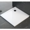 Polimat Perrito White Square Shower Tray, Cast Marble Tray Size: 90x90cm, 00560