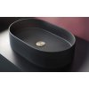 Aplomo Silia 55 granitové umývadlo, čierne, CQS_NU6S