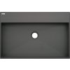 Aplomo Correo 60 granitové umývadlo na dosku, antracit, CQR_TU6S