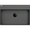 Aplomo Correo 60 granitové umývadlo na dosku, antracit, CQR_TU6S